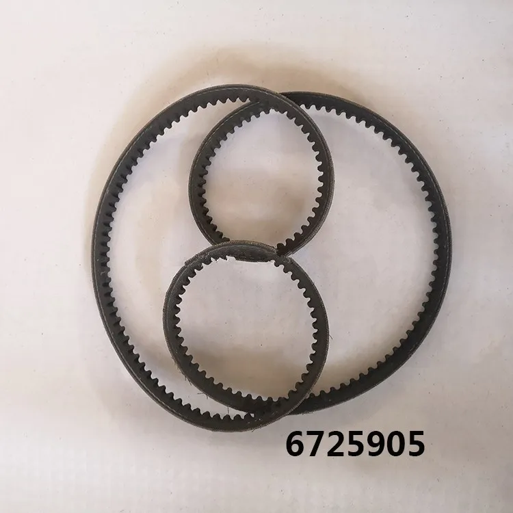 

Fan Belt 6725905 Suitable for Loader S220 S250 S300 S330 T200 T250 T300