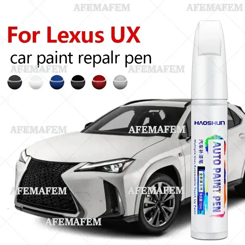For Lexus UX UX200 UX250H UX260H 2018-2025 DE10 Paint Repair Pen Touch Up Scratch Remover DIY Auto Accessories Black White Green