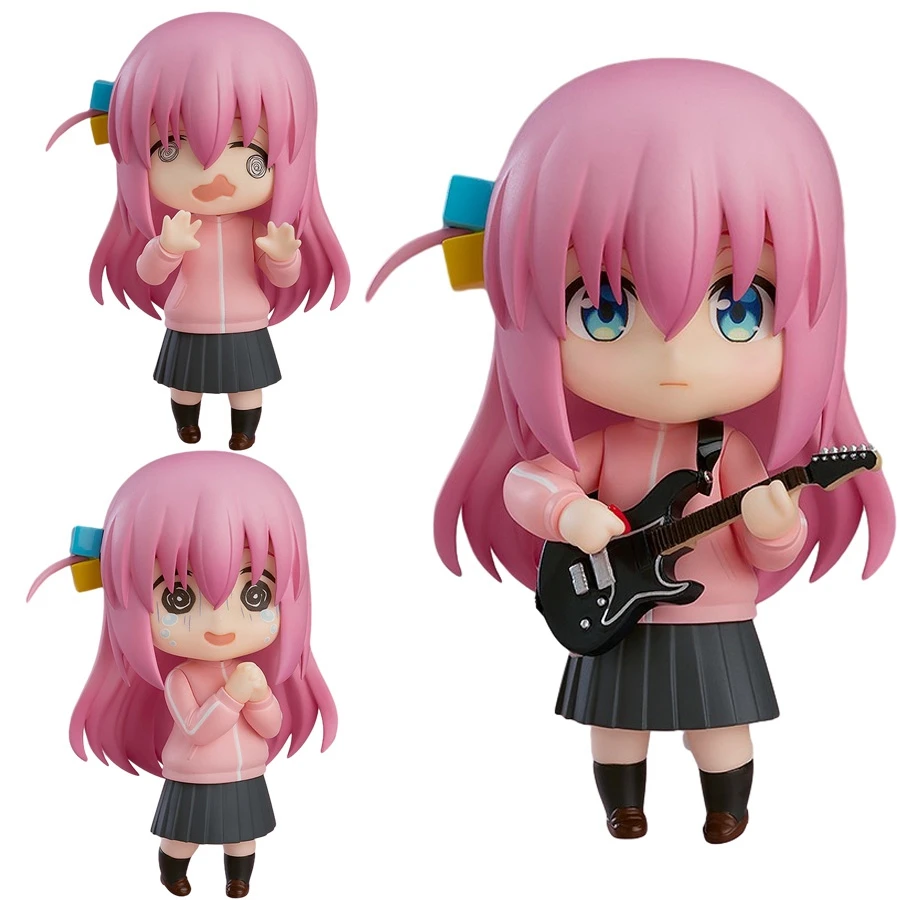 10cm BOCCHI THE ROCK! Anime Figure #2069 Gotoh Hitori Action Figure Kawaii Guitarist Girl Figure PVC Collectible Model Toys