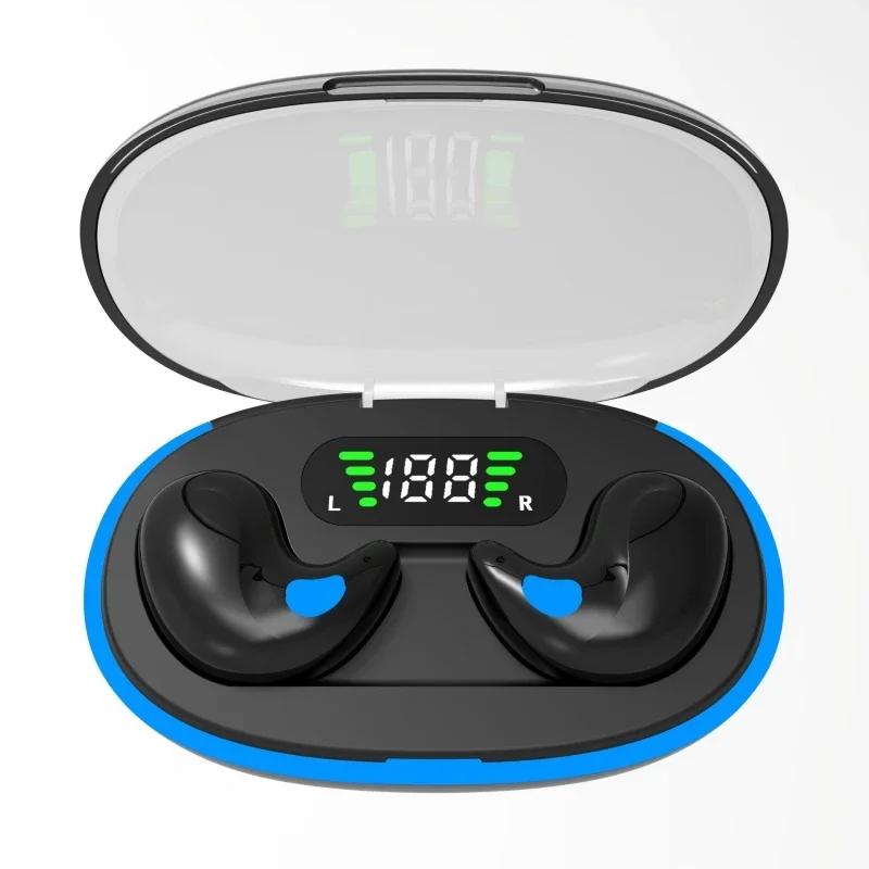 X55 Наушники для сна Беспроводные мини-наушники для работы TWS Bluetooth Наушники Стерео Скрытые гарнитуры с микрофоном HD Вызов Водонепроницаемые
