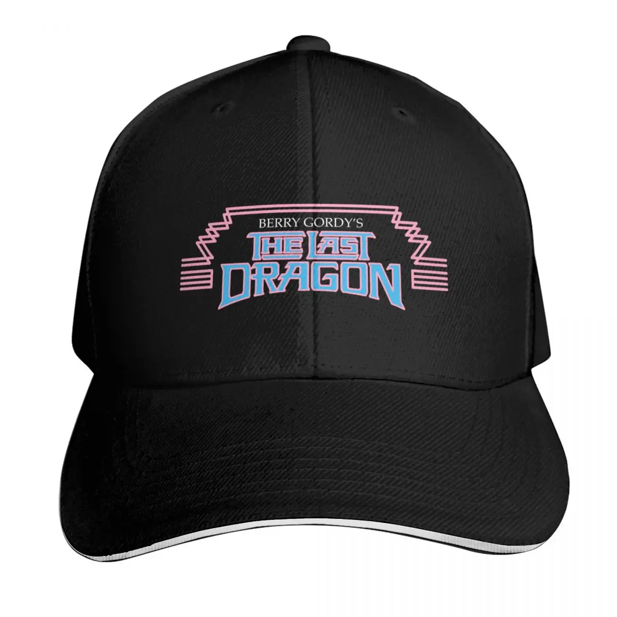 the last dragon Baseball Cap Contrast Two Tone Brim Snapback Flat Bill Strapback Dad Hat
