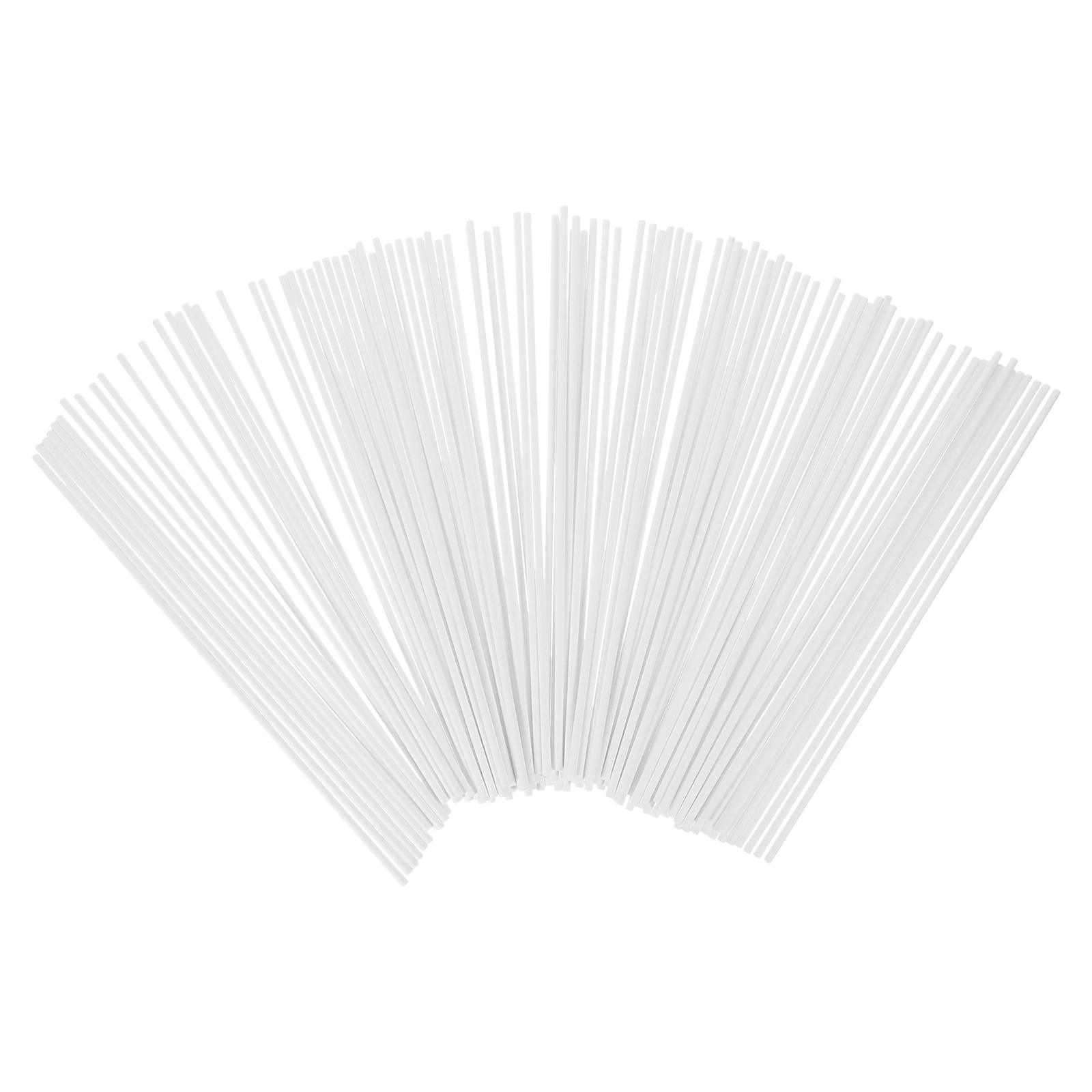 

100pcs Candy Lollipop Paper Smooth Diy Treat Sticks For Birthday Wedding Christmas Baking Tools Cotton Candy Sticks
