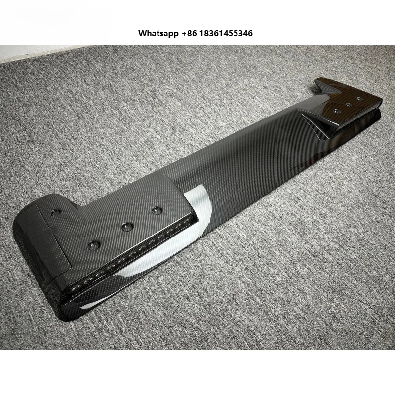 

For G-Class W465 G500 G63 2025 Hot selling Car B Style Dry Carbon Fiber Roof Spoiler