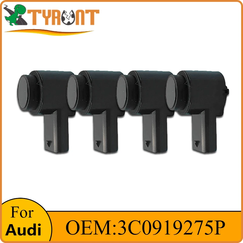 4pcs TYRNT Front Parking Assist Sensor 3C0919275P For Audi Q7 TT 8P B7 B8 VW Passat Reverse Radar Spacing Sensor Auto Parts