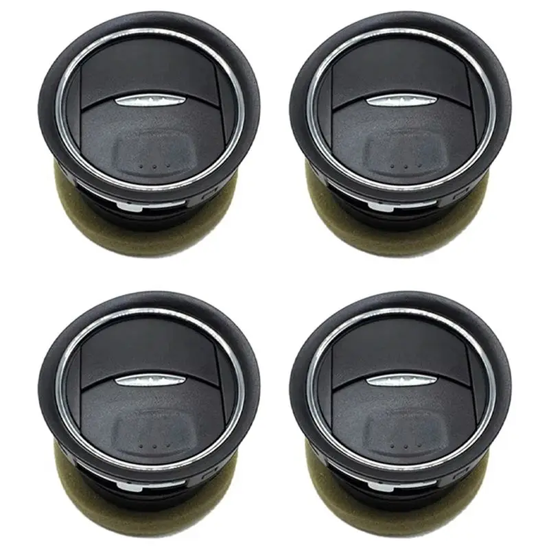 Precise 4X Dashboard Air Vent Round Air Conditioning Air Outlet Grille For Ford Mondeo Galaxy S-Max 6M21U018B09ADW