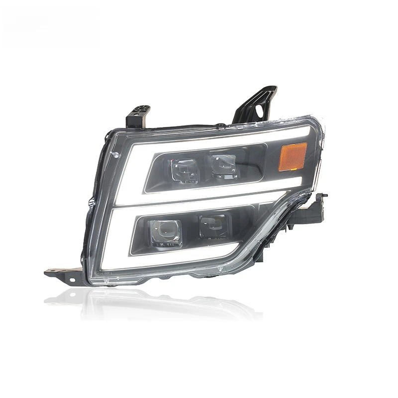 Suitable for 2009-2021 Mitsubishi Pajero V97V87V93 headlight assembly modification to full LED sequential turn signal view 3
