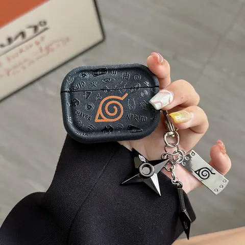 Japan Anime N-NARUTOS  Itachi Obito Pain Earphone Case For Airpods 5 4 2 3 Pro 3 2  Wireless Bluetooth Headset Protective Cover