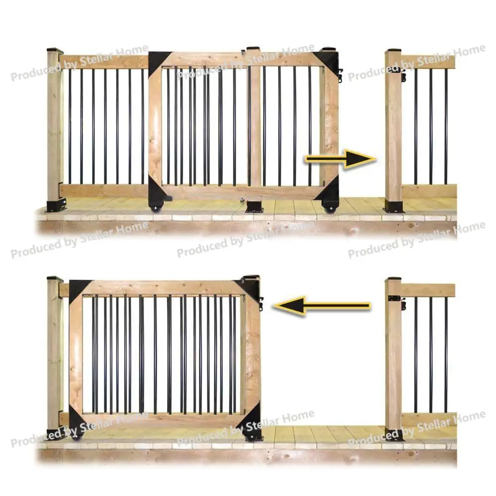 Sliding Door Kit, Sliding Door Kit, Black Sliding Door Kit