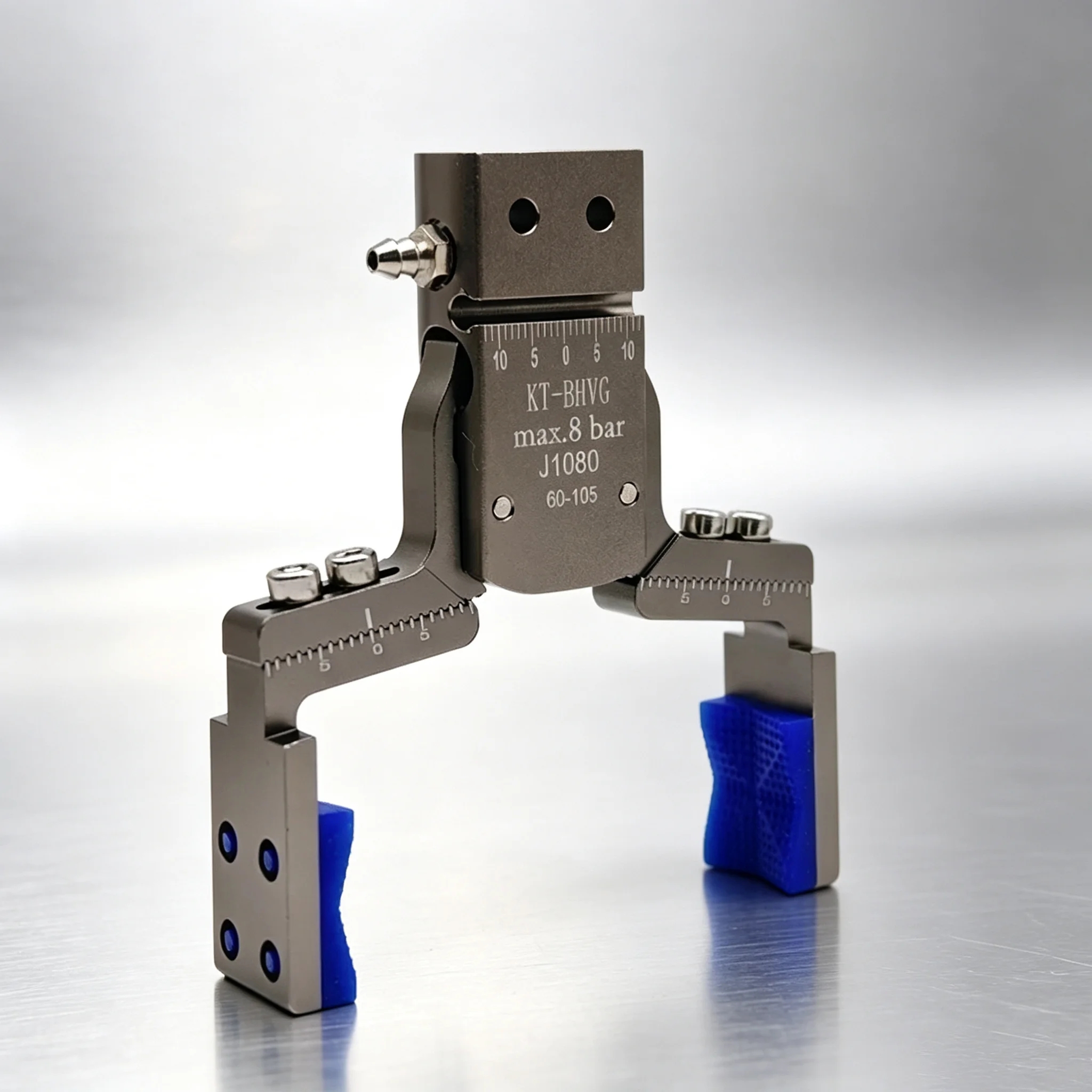 Pneumatic Gripper Manipulator Fixture Adjustable Magnetic Induction Widening Antiskid for Injection Molding Product Clamping