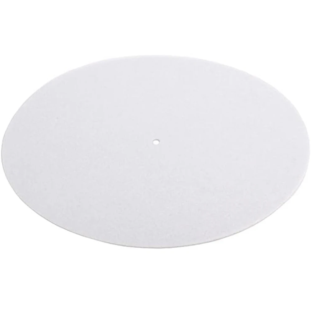 12-Inch Audiophile-Grade Felt Turntable Platter Mat Vibration-Reducing Sound-Enhancing Slip Mat For Vinyl Record Protection