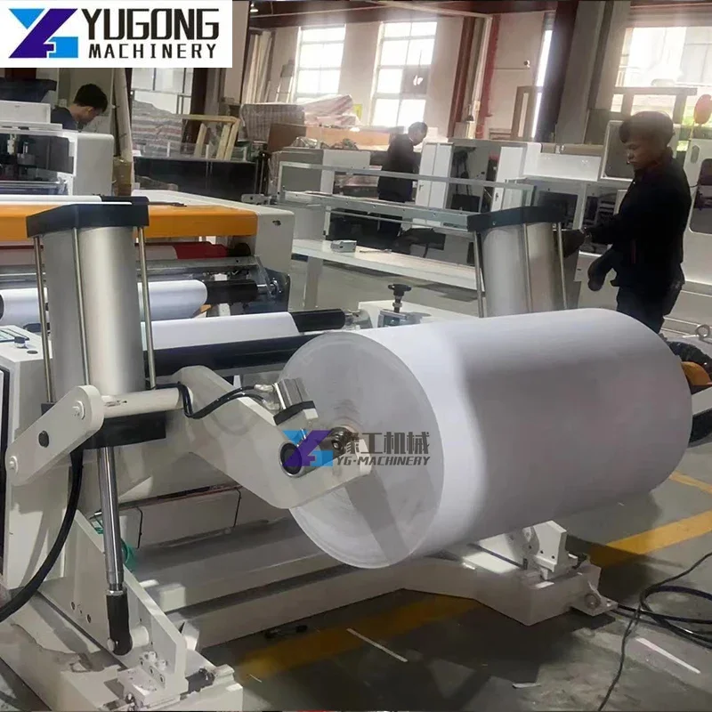 Fully Automatic Jumbo Paper Cutter Copy Ream Packing Machine Roll To Sheet A3 A4 Paper Cutting Machine