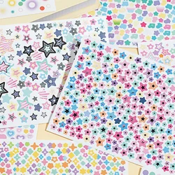 Mr Paper, 2 styles 20pcs/bag, sticker book with stars DIY manual stickers DIY handbook book decorative stickers