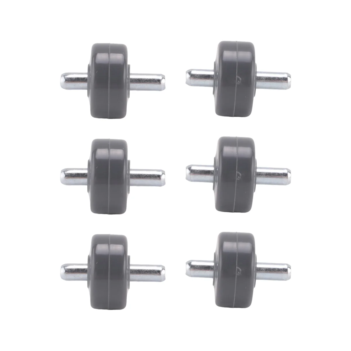 L65A 6 Stück Vorderräder für Shark Staubsauger NV350 NV351 NV352 NV355 NV356E NV500 NV501 NV502 und mehr