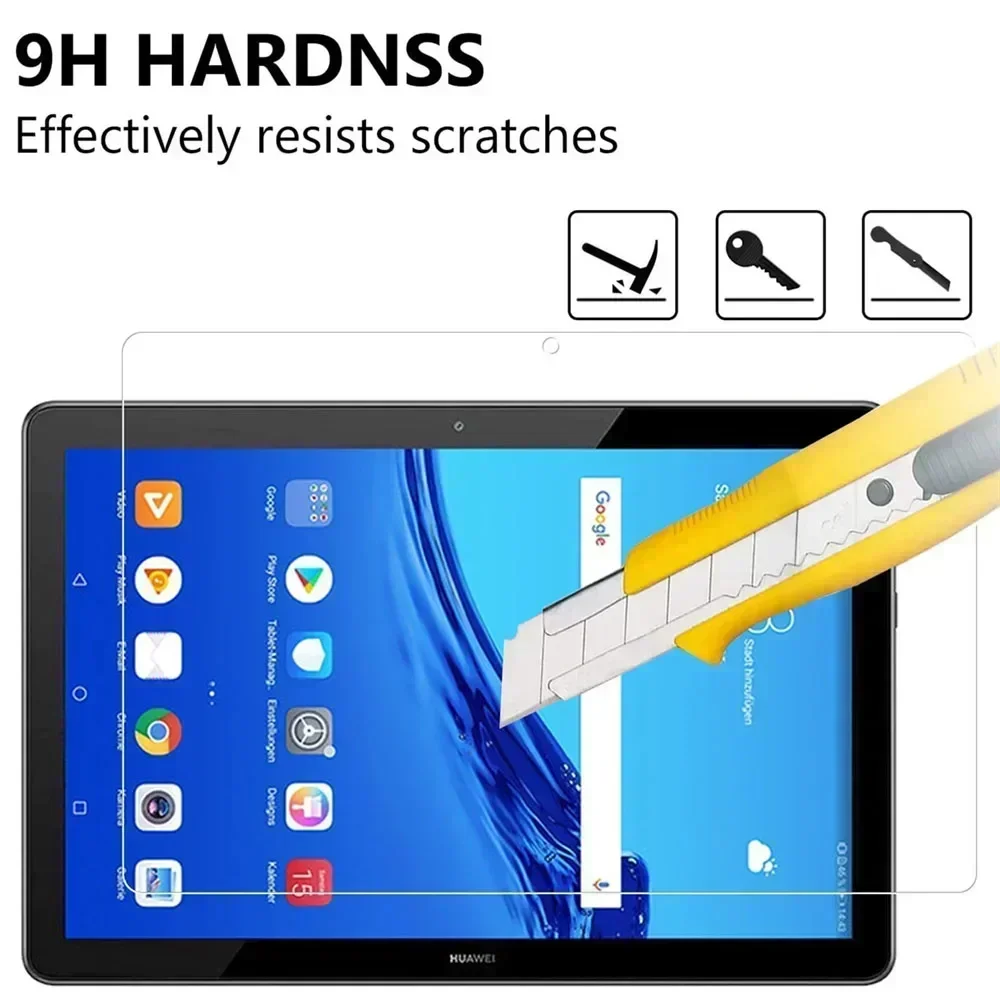 (3 paquets) 9H Guatemala Verre Pour Huawei MediaPad T5 10.1 2018 AGS2-W09/L09/L03/W19 Couverture Complète Protecteur D'écran Tablette Film
