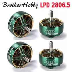 Brotherhobby LPD 2806.5 1300KV/1700KV bezszczotkowy silnik 4-6S wał drążony ze stopu tytanu 6-7 cali śmigło dla RC FPV Racing Drone