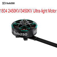 Sub250 1804 2450KV 3450KV Ultra-light Brushless Motor Suitable for 3.5-5 Inch Long Range FPV Drone with Screw Accessories