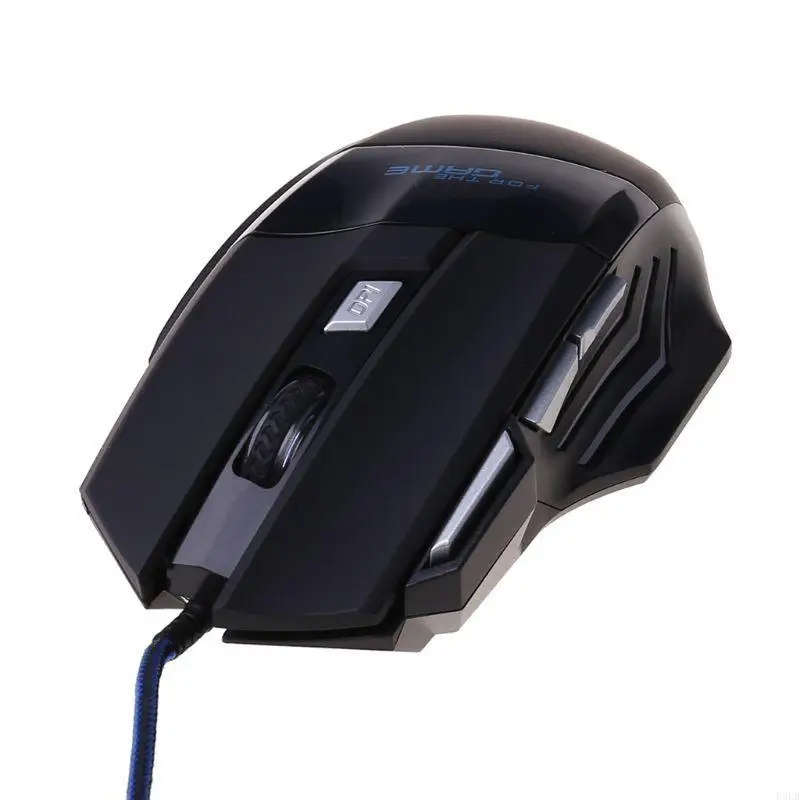 

2025 New Professional Gaming Mouse 5500dpi 7 Buttons Mechanical Backlit Silent Computer Mouse