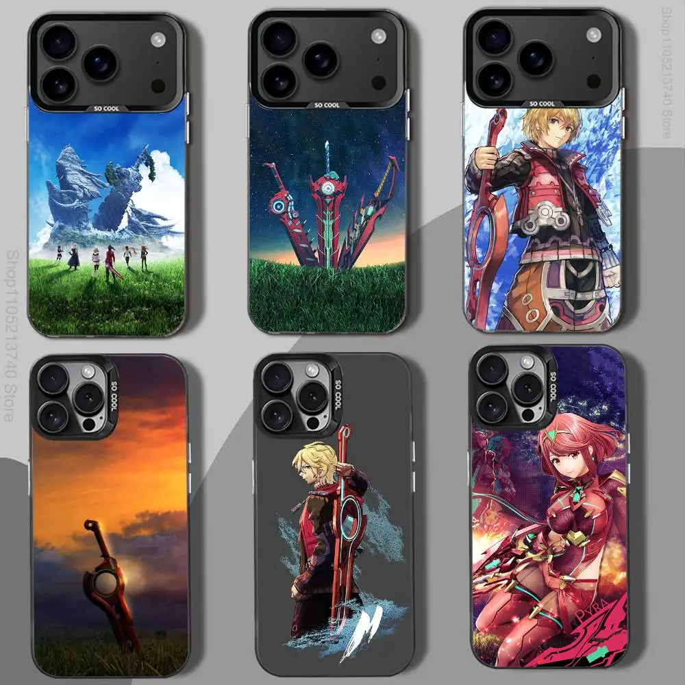 

X-Xenoblade cool C-Chronicles Phone Case For iPhone 12,16,11,14,13,17,15,E,Max,Plus,Air,Pro,Mini black Shockproof IMD Hard Cover