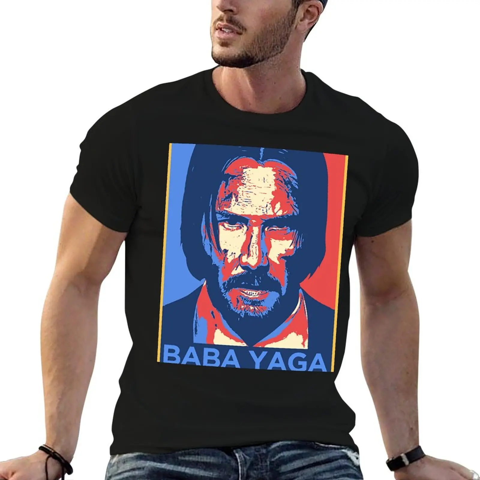 

Baba Yaga T-Shirt funny t shirts cotton anime t shirts oversize t shirts for man slim fit T-shirt