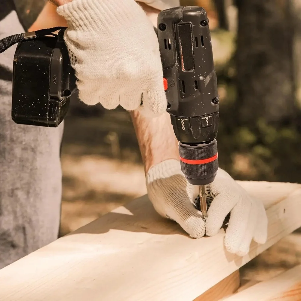 

Бесключевой сверлильный патрон для металла, с регулировкой диаметра сверления, черно-красный