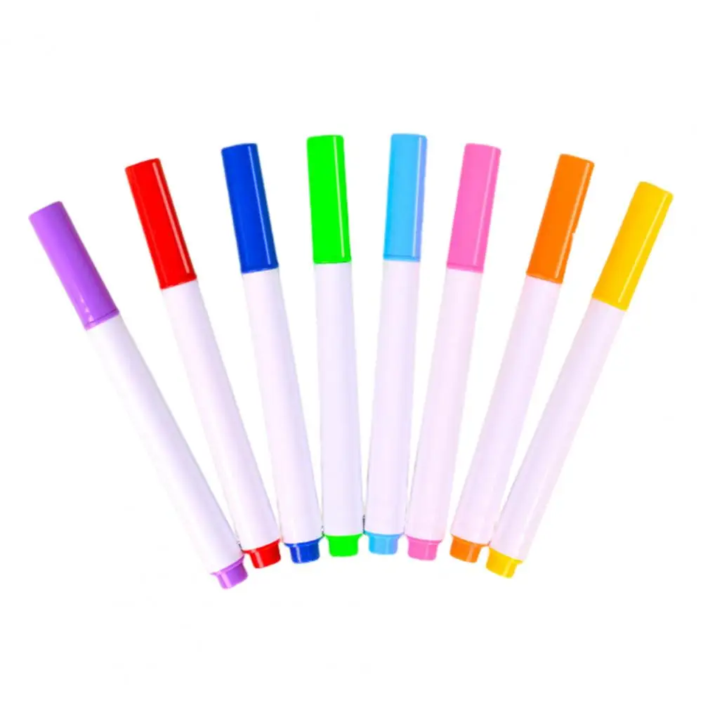 Kids Chalk Pens Water Soluble Chalk Markers for Led Boards Art Crafts Neon Pens with Erasable Ink 8/12pcs Set