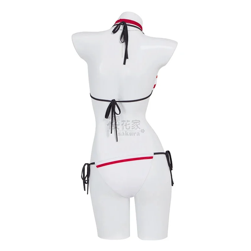 LQGame Nikke The Goddess of Victory Neon Pepper Cosplay Costume Summer Swimwear Halloween Carnival Party Outfits Sexy Swimsuit