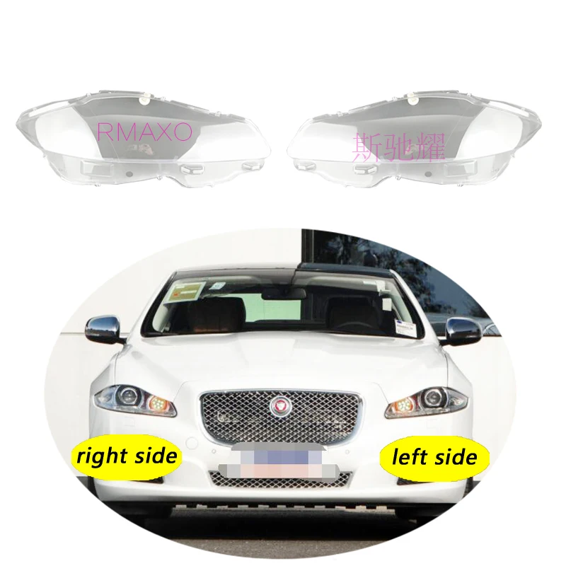 Use For Jaguar XJ 2010-2019 XJ Transparent Headlamp Cover Lamp Shade Front Headlight Shell Lampshade Lens shell