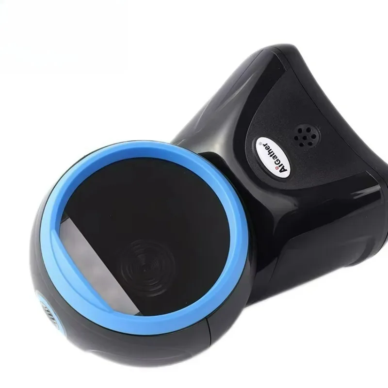 High Speed 120FPS Wired Desktop Barcode Scanner 2D Qr Code Reader Omnidirectional Red Light for POS Supermarket Platform