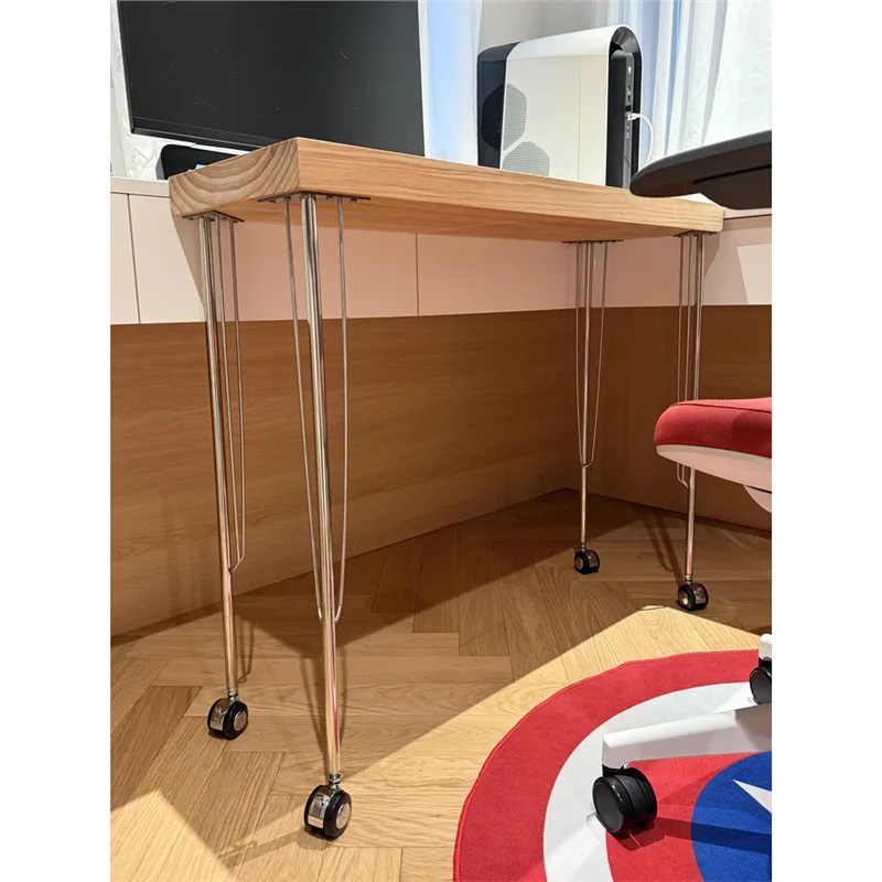 Simple support frame  foot stainless steel universal with DIY pulley metal bracket table table table legs  legs
