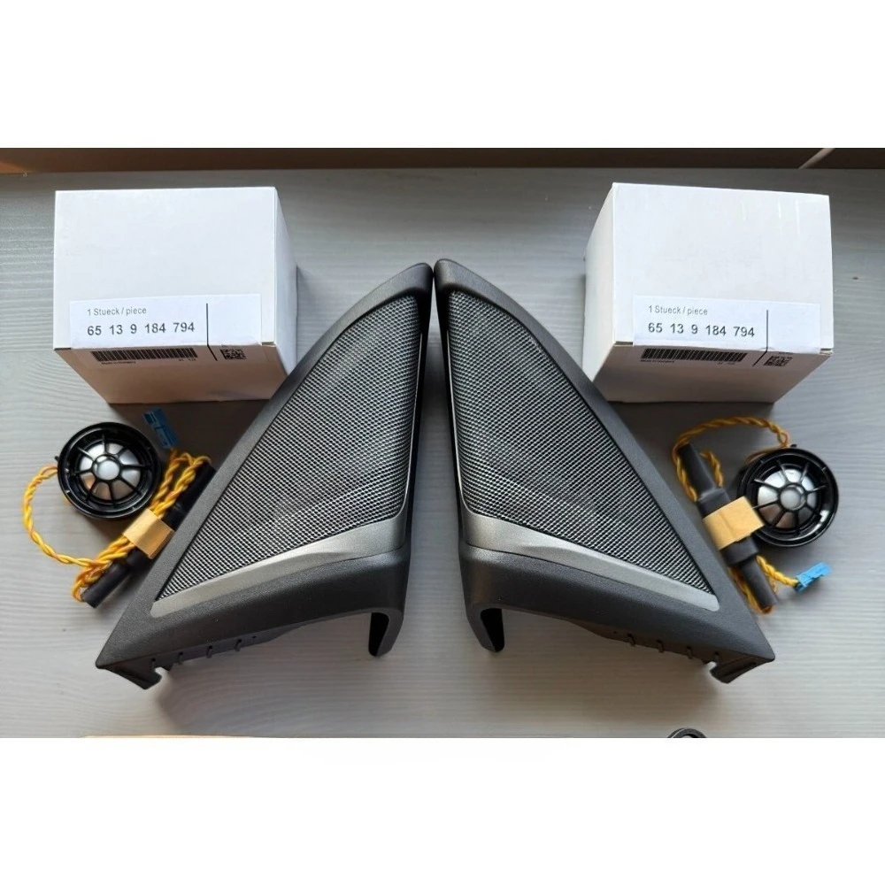 

4 Pcs Brand Tweeter Speaker Cover For BMW G30 G31 F90 HK DOOR SPEAKERS TWEETERS SET RETROFIT