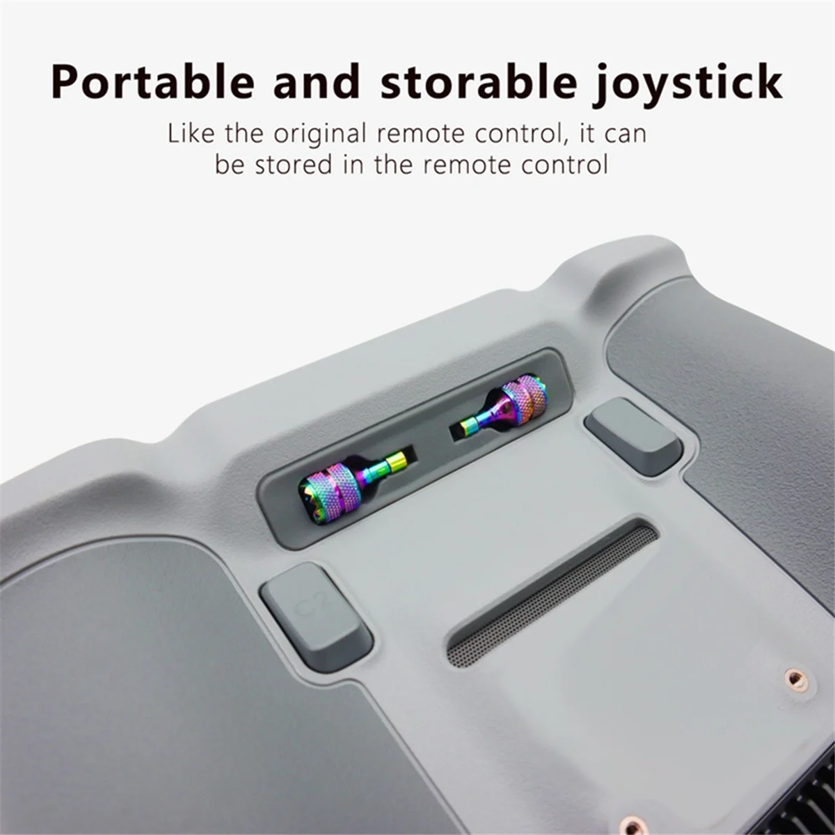 Controller Sticks for DJI Mini 3 PRO/4 PRO Remote Controller Replacement Thumb Rocker Joystick Spare Multicolor