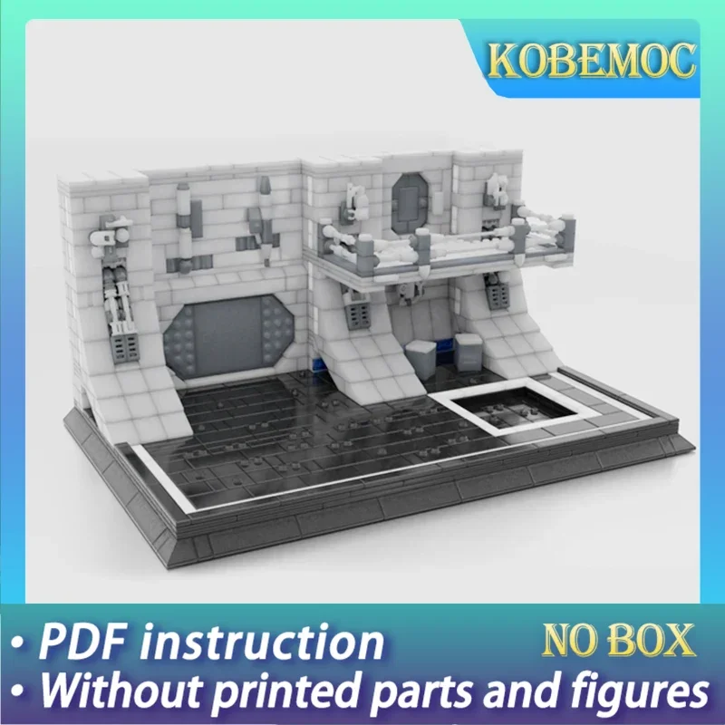 

Star Movie Model Moc Building Bricks Space Military Hangar Technology Modular Blocks Gifts Christmas Toys DIY Sets Assembly