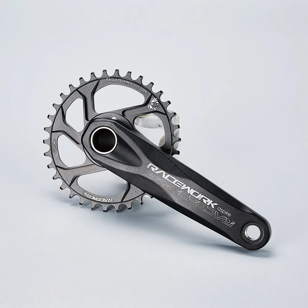 RACEWORK Crankset Set forSRAM forGXP for 170/175mm   Mountain Bike Chainring32/34/36/38T Narrow Wide MTB Bicycle Crank Parts