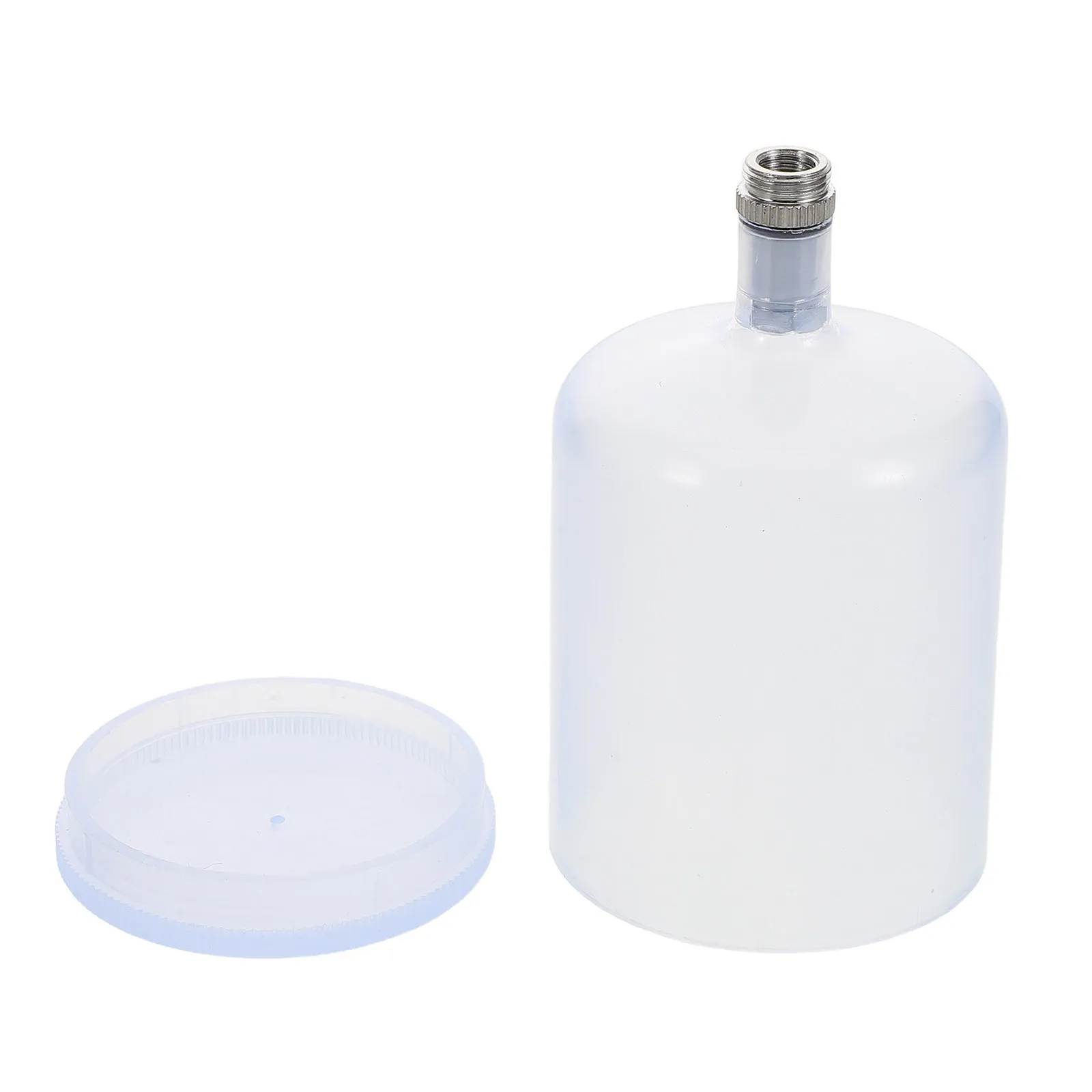 75 Ml Airbrush Paint Bottle Jar Refillable Plastic Paint Cup Large Connector Ideal for Spray Painting Pigment Mixing