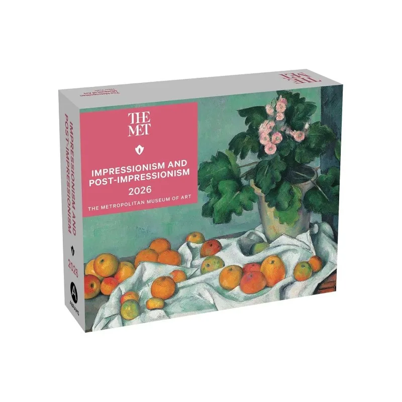 

2026 Calendar Impressionist Floral Art Metropolitan Museum of Art Tear-Off English Original Flower Desk Calendar