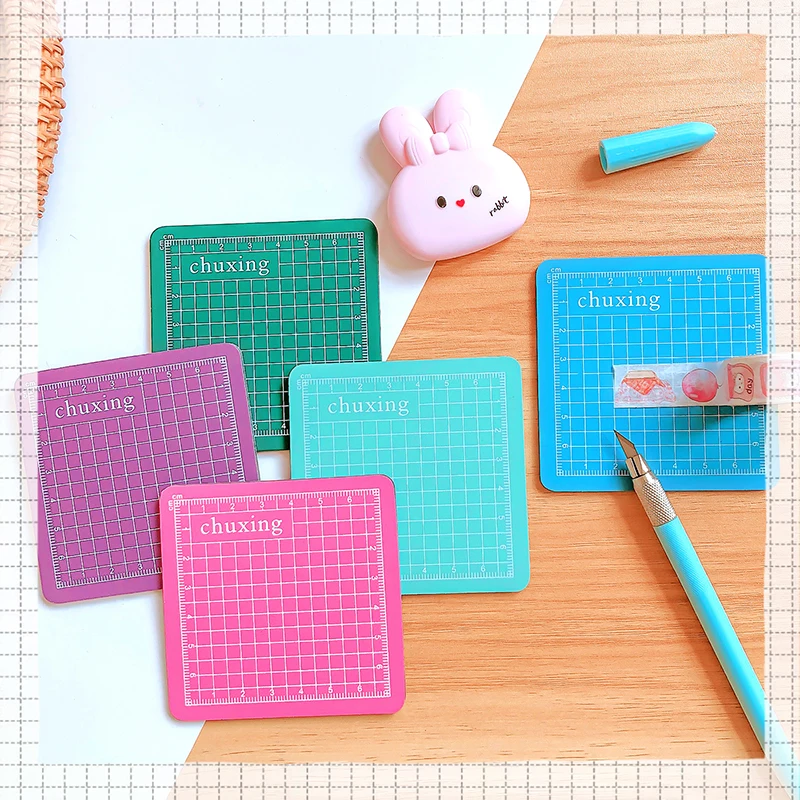 mini Multifunctional Cutting Mat Diy Handicraft Art Engraving Board Paper Carving Pad High Elasticity Toughness art supplies