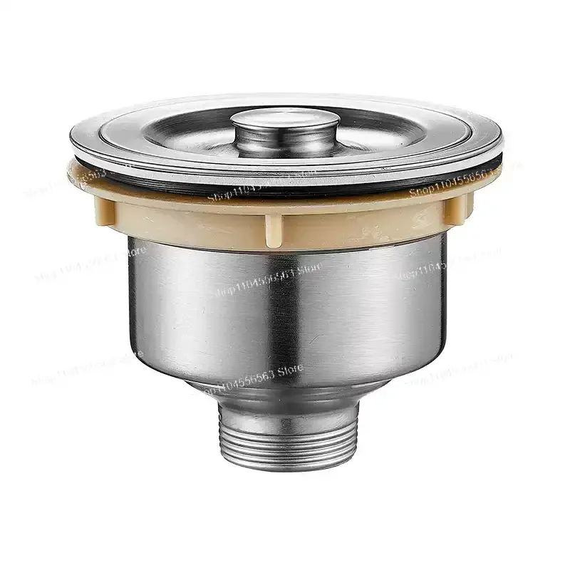 

Слив для кухонной мойки из нержавеющей стали 5,5 дюйма, 140 мм