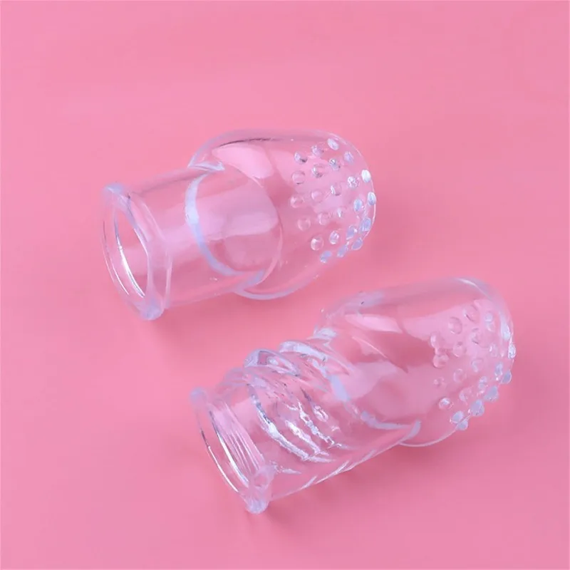 Transparent Condom Reusable Condom with Massage Particles Delayed Ejaculation Male Penis Enlargement Dilator Adult Sex Toy