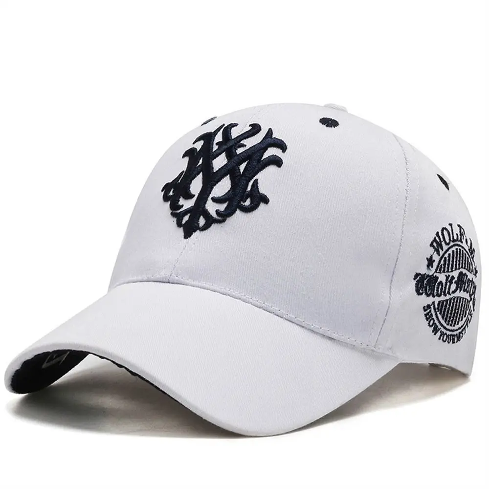 Uniszex embroidered totem Baseball kupak Nap shading Alkalmazkodó m snapback kupak Gyapot Bolgárkertész Fejfedő Nap shading hats férfiak Nők