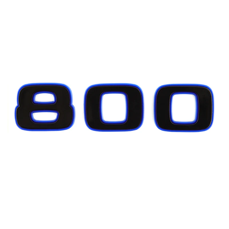 800 Car Stickers Are Suitable for Mercedes Benz G-Class Body Logo G700 Subo BRABUS Modified Rear Tail Logo Car Accessories