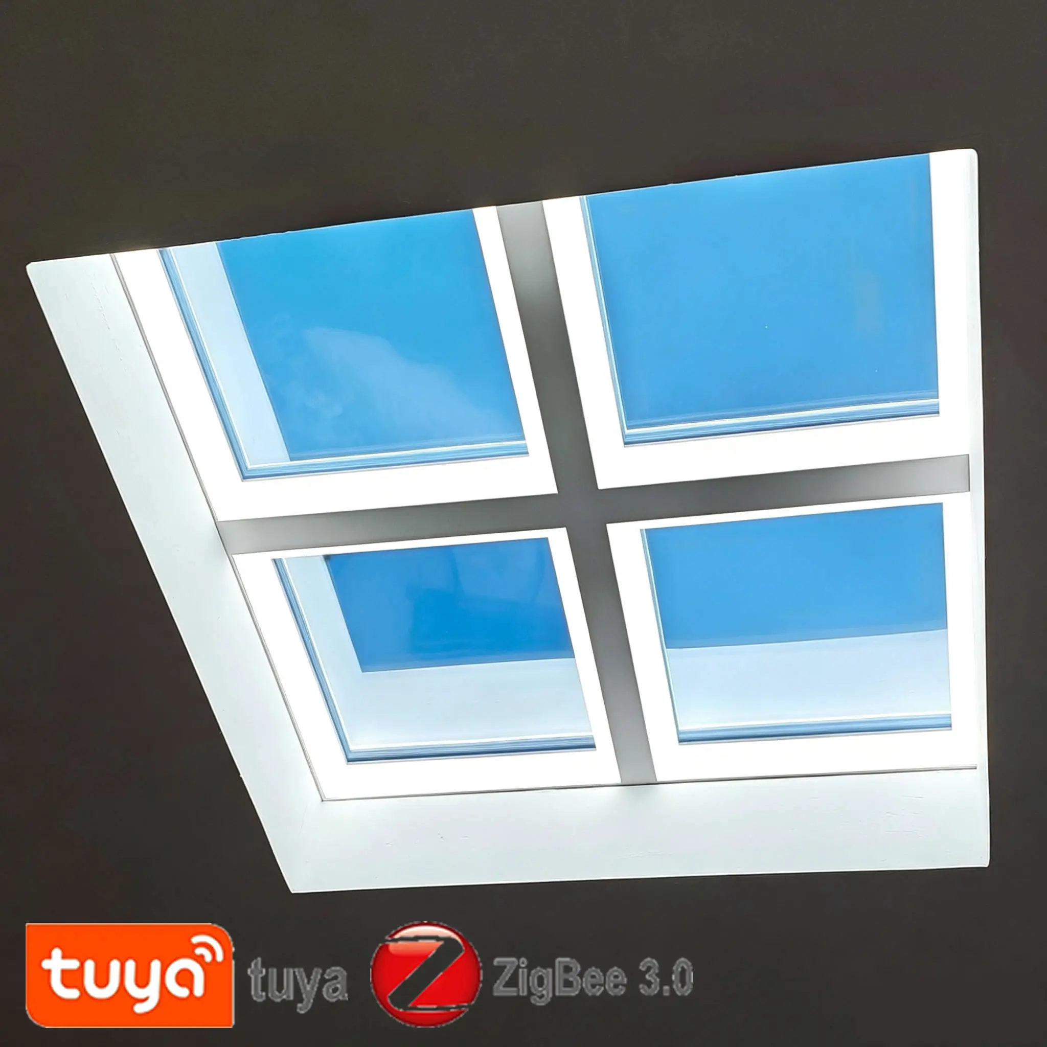 Ultra-Thin Skylight Zigbee Tuya Smart Led Downlight Ceiling Lamp Spotlight Kitchen Bathroom Smart Home Decor