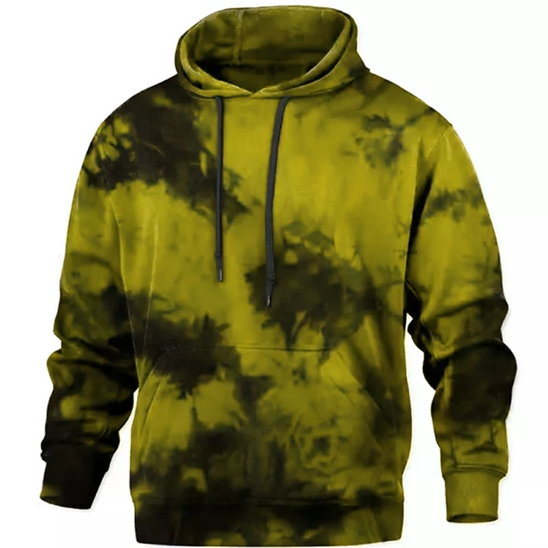 Vintage Tie-dye Graphics Hoodie Fashion Autumn Long Sleeve Simple Men Women 3D Printed New In Hoodies Casual Loose Sweatshirts