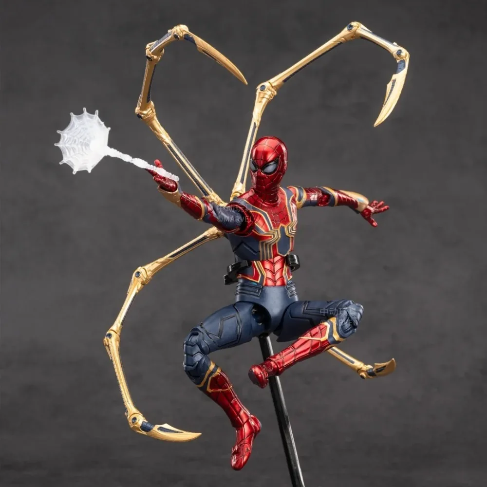 ของเล่น ZD ของแท้ ไอรอนสไปเดอร์แมน รุ่น 2.0 ฟิกเกอร์แอคชั่น โทนี่ สตาร์ค โมเดลหุ่นยนต์ ขยับได้ อนิเมะ อเวนเจอร์ส ของสะสม ของเล่นเด็กผู้ชาย ของขวัญ