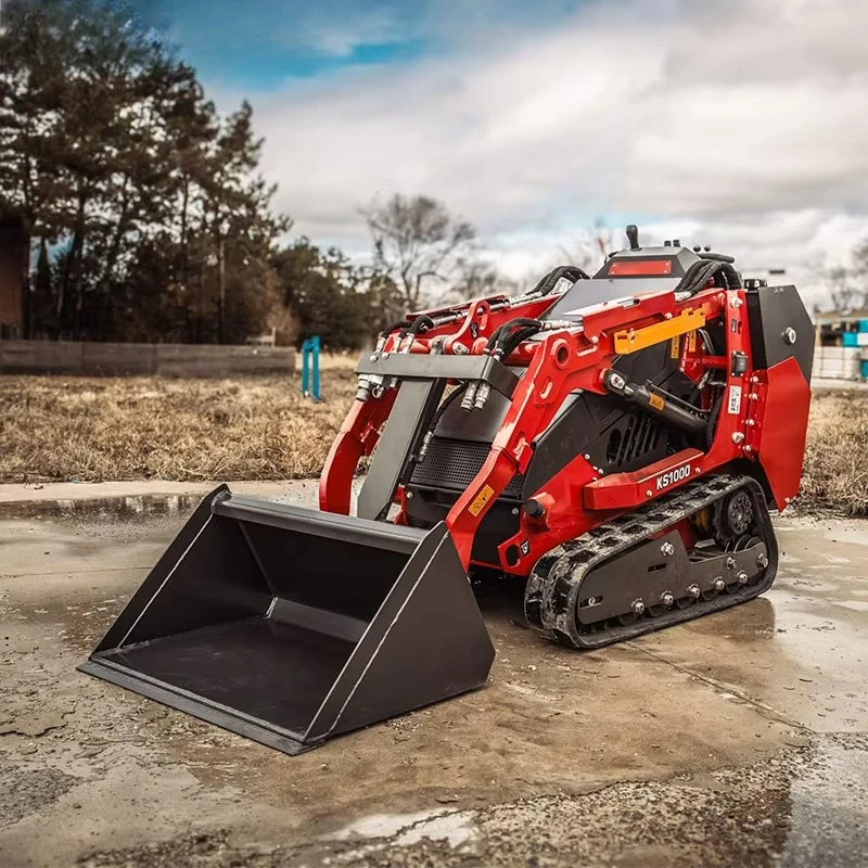 Mini Skid Steer Loader Compact Small Loader With Imported Engine CE EPA Certified Hydraulic Farm Construction Equipment