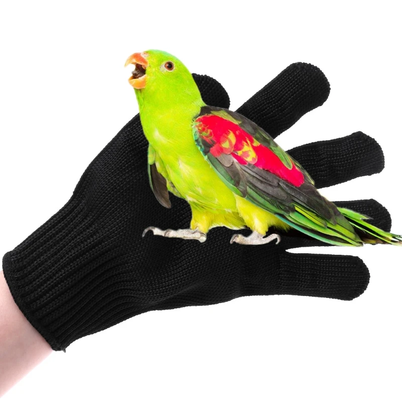 LXAF Bird Training Gloves Anti-Bite Small Animal Handling Gloves Chewing Protective for Parrotlets Guinea Pigs Cockatiels