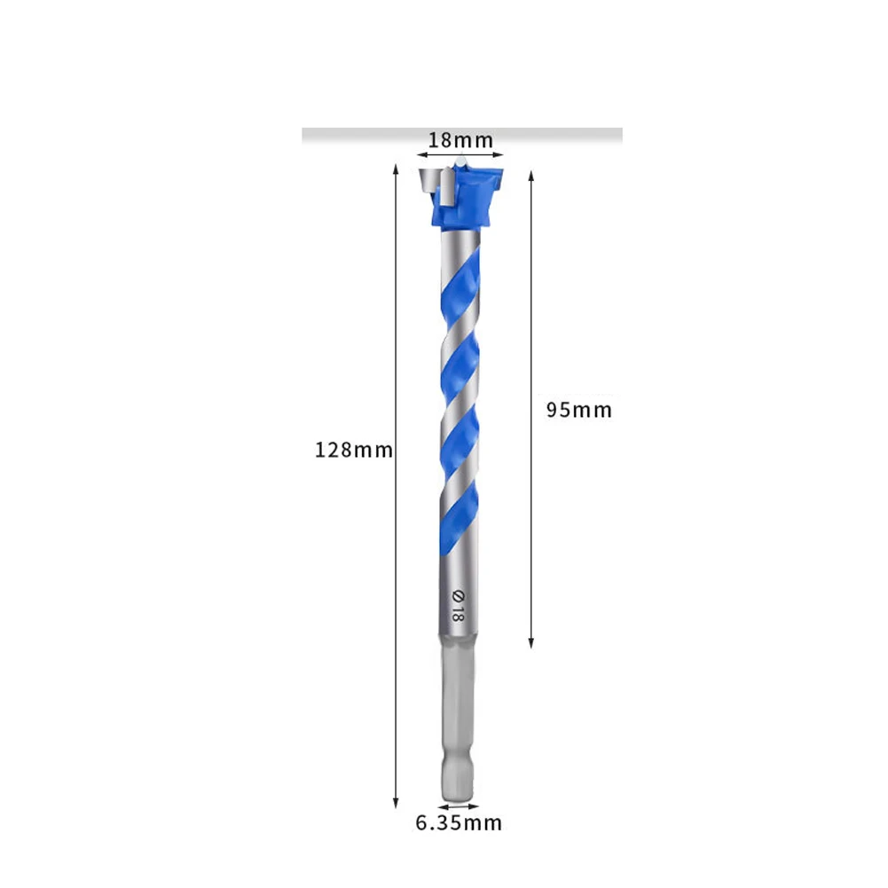 Thread Extended Woodworking Drill Bits Set 16mm 18mm 20mm 22mm 25mm High-Speed Drilling Tools Replacement Hole Cutter Parts