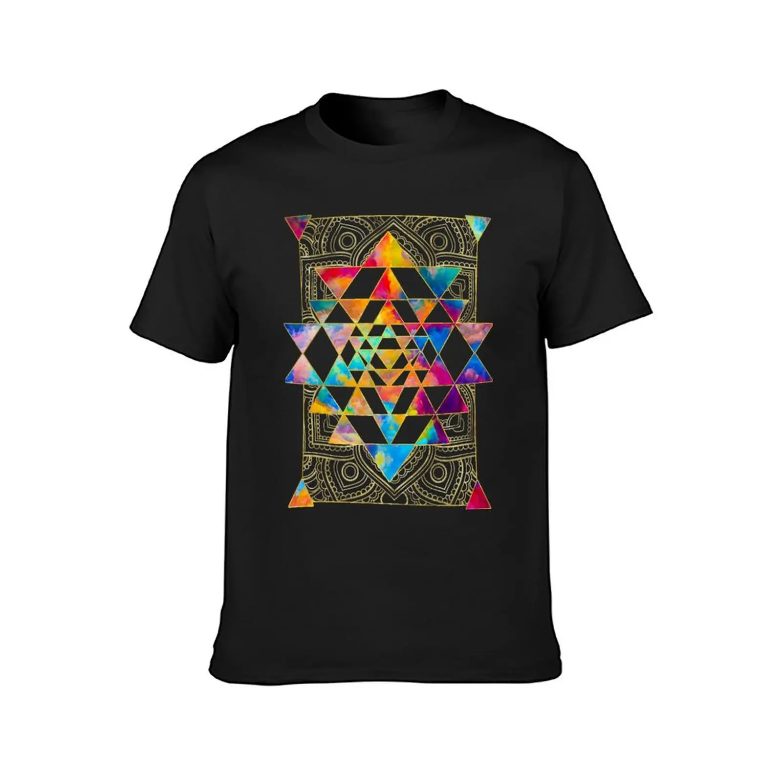 Sri Yantra/ Sri Chakra T-Shirt plus size tops sublime black t-shirts for men