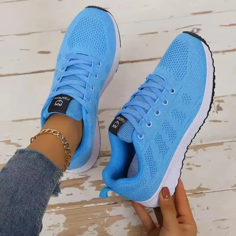 

Shoes Woman Trend Summer Casual Sneakers Platform Women's Sports Shoes Breathable Ladies Running Shoes on Sale Female Shoes
