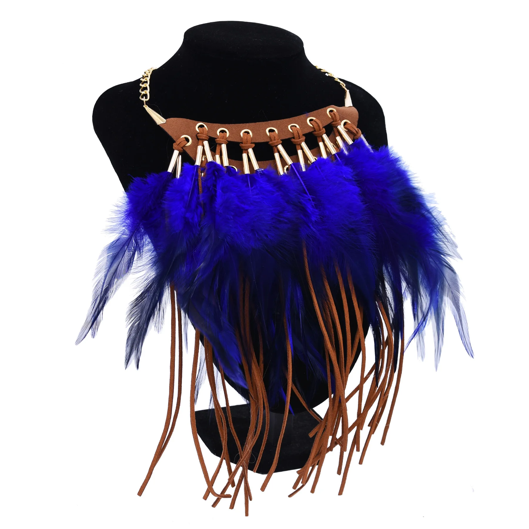 Trendy Bohemian Colorful Feath - đánh giá và giá Ethnic Indian Fashion