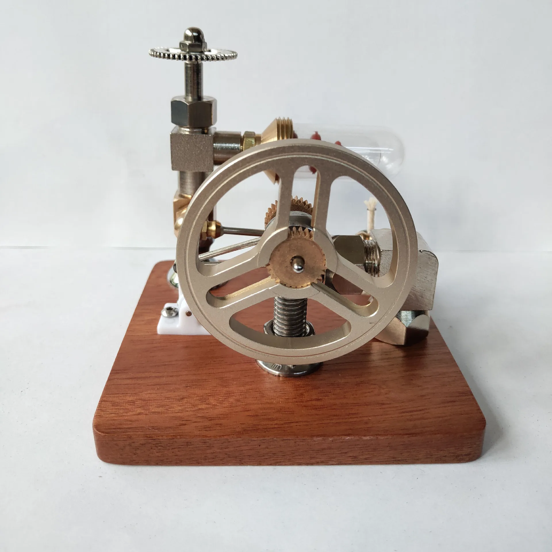 Xuanke Power Stirling Engine Model, External Combustion Engine Kit for Physics Teaching Demonstration